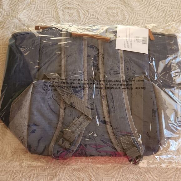 Brookstone insulated cooler NWT blue with top zipper - Picture 8 of 8